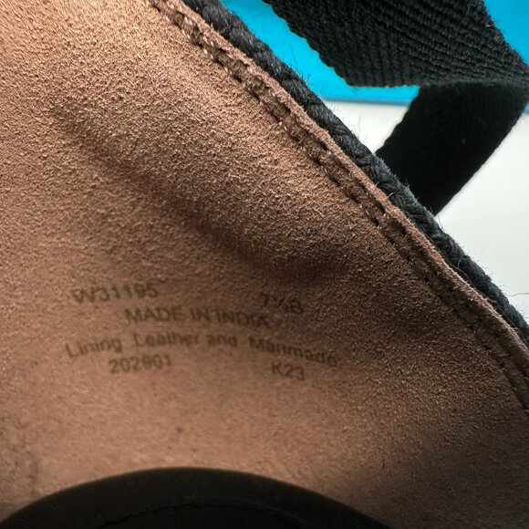 Cole Hann Women's Cloudfeel Hampton Wedge Strappy Sandal Shoes,‎ Size 7.5, Black - Picture 12 of 12